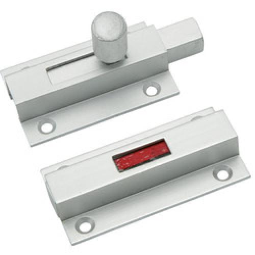INDICATOR BOLT SURFACE MOUNTED ALUMINIUM BA241 Twiggs